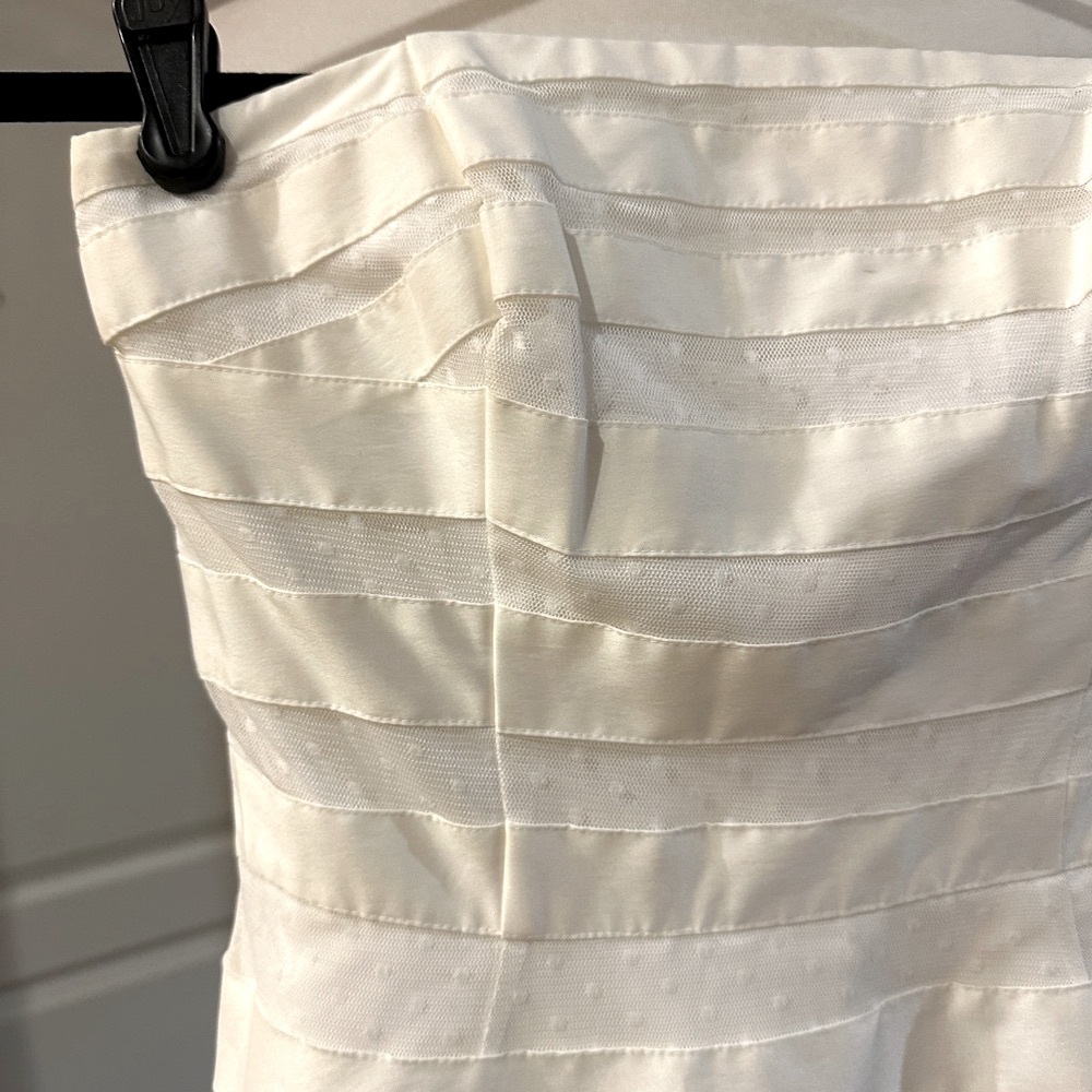 WHBM Lace Bustier Dress - Picture 4 of 13